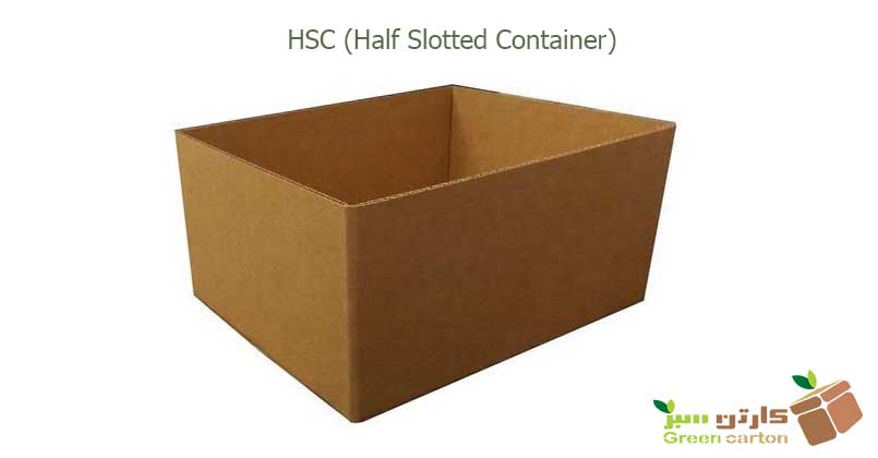 جعبه نیمه شکاف دار کنگره ای - انواع کارتن یا جعبه بسته بندی از نظر شکل و فرم