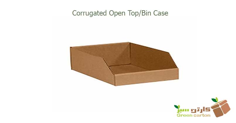جعبه رو باز غرفه ای کنگره ای - انواع کارتن یا جعبه بسته بندی از نظر شکل و فرم