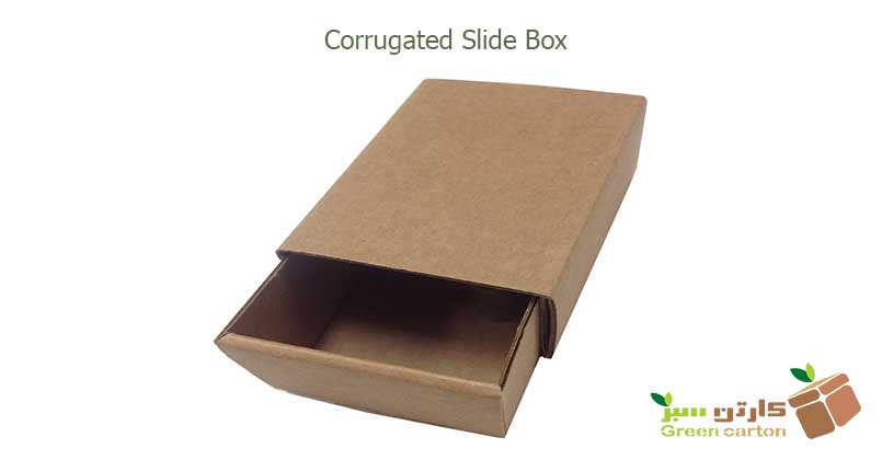 جعبه کارتن کشویی شکل کنگره ای - انواع کارتن یا جعبه بسته بندی از نظر شکل و فرم