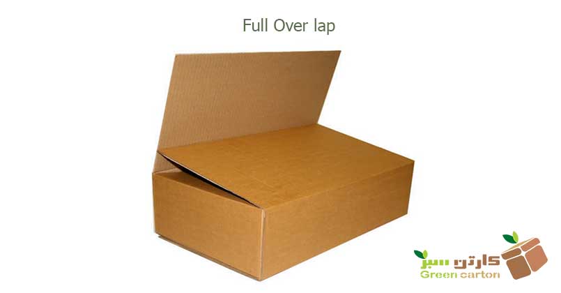 جعبه با لبه کامل پوشش دهنده - انواع کارتن یا جعبه بسته بندی از نظر شکل و فرم